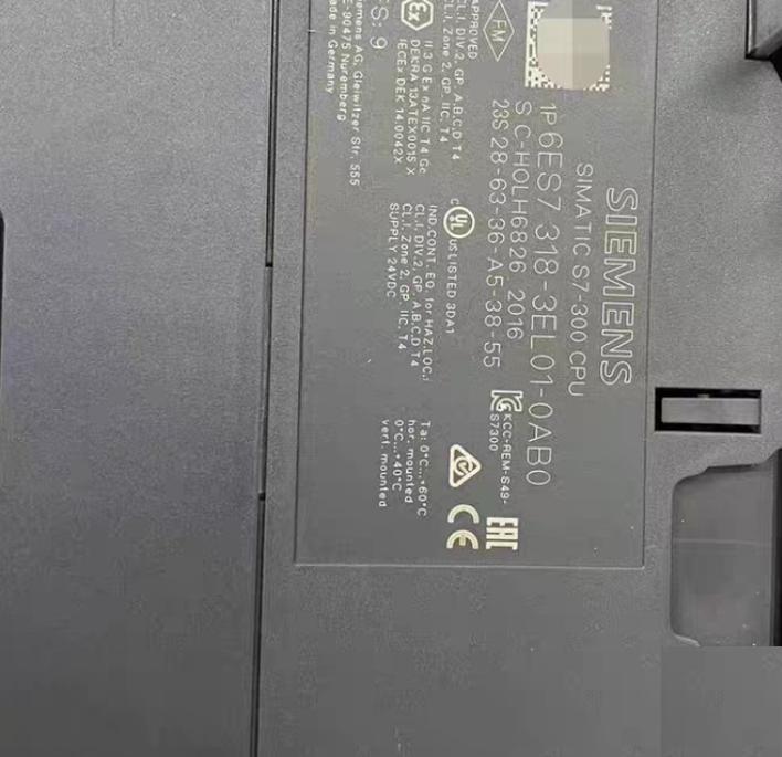 SIEMENS 6ES7318-3EL01-0AB0