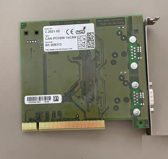 SIEMENS PCI200 CIBD32 Rev 1 1 CAN-PCI 200-1