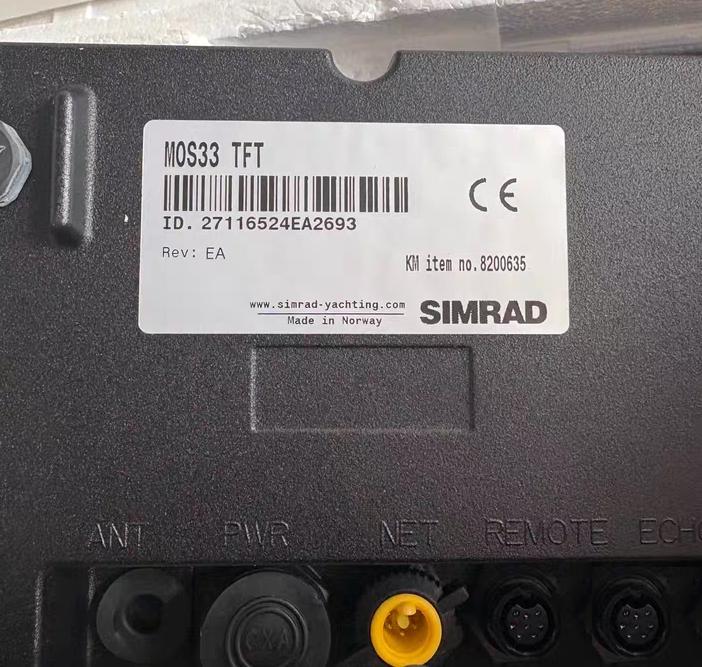 SIMRAD KONGSBERG MOS33 TFT 8200635