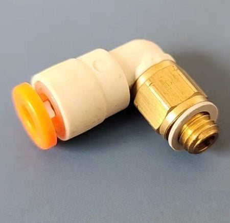 SMC KQ2L01-32 30 SMC KQL01-32 KQ2L Series Inch Size One-touch Fittings Connection Thread male elbow for 1 8 tube 10-32UNF With Gasket Seal