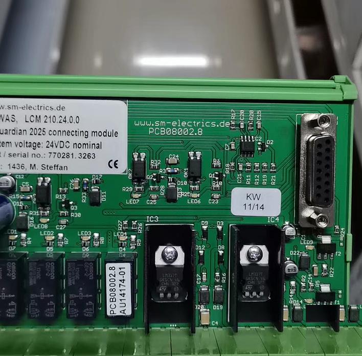 SM ELECTRICS BNWAS LCM 210 24 0 0 LE GUARDIAN 2025 24VDC LCM210 2400 PCB08002 8 KW 11 14