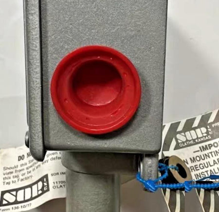 SOR 6P3-K45-MMTTX Static O Ring Pressure Switch 25 - 275 PSI 6 8