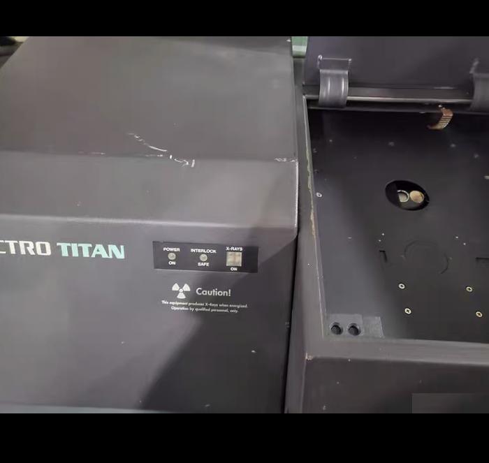 SPECTRO TITAN ppm 100 Na U 30kV 9W X Ross Hull