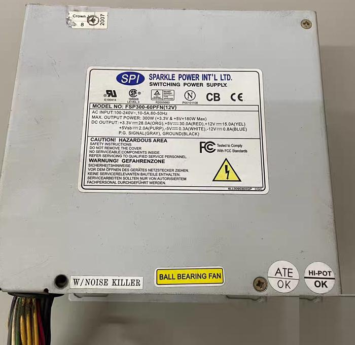 SPI FSP550-60PLG EPS12V