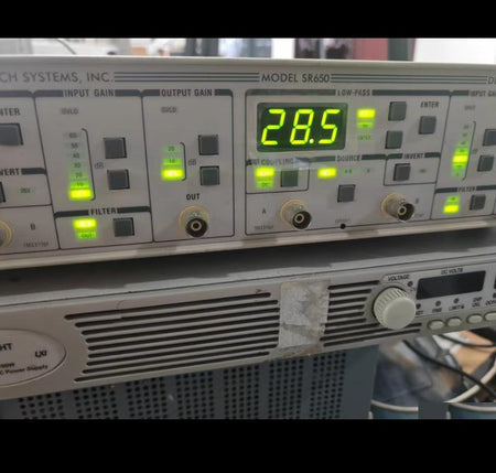 SRS SR650 115 dB 1 Hz 100 kHz 0 1 dB LPF 6 nV √Hz 80 dB