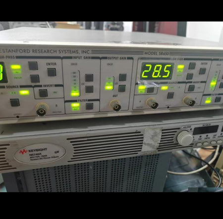 SRS SR650 115 dB 1 Hz 100 kHz 0 1 dB LPF 6 nV √Hz 80 dB