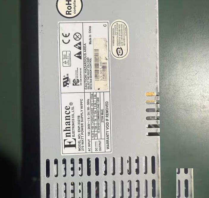 SSP-300SUG FLEX 1U 300W 80PLUS 350 ENP-7025B 250w 80Plus FLEX 380 Enhance ENP-3327B 270W 580 DPS-350AB-24 A 1U 360 Enhance ENP-2322C 220W ENP-2322B 350