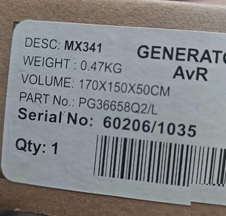 STAMFORD AVR MX341-2 E000-23412 2