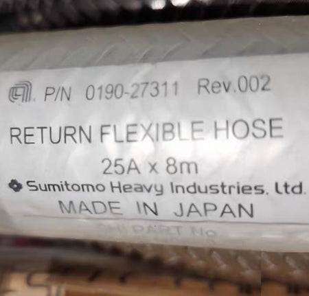 SUMITOMO 0190-27311 0190-27312 25A 8M 1 8 0190-27311 CRYO RETURN FLEX HOSE0190-27312 CRYO SUPPLY FLEX HOSEMADE IN JAPAN