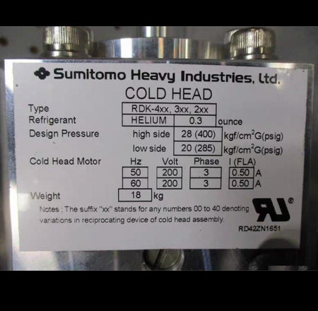 SUMITOMO RDK-408Q 4K
