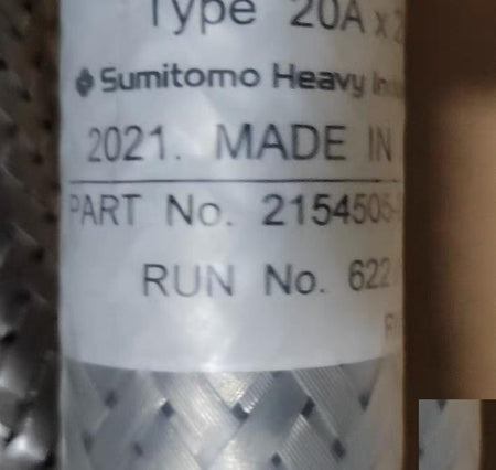 SUMITOMO SHI Helium Line Hose 20A 20m3 4 5400-S5-8 20 39