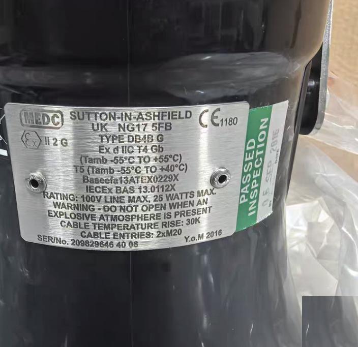 SUTTON IN ASHFIELD DB4B G 100V 25W -55℃ 55℃