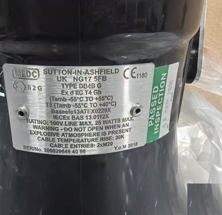 SUTTON IN ASHFIELD DB4B G 100V 25W -55℃ 55℃