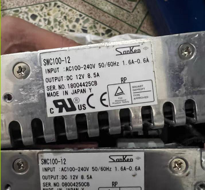 SWC100-12        100-240V  12V8 5A