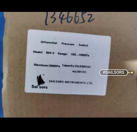 Sailsors 604-3 100-1000Pa 5000Pa 5A 250VAC 4A 30VDC 1