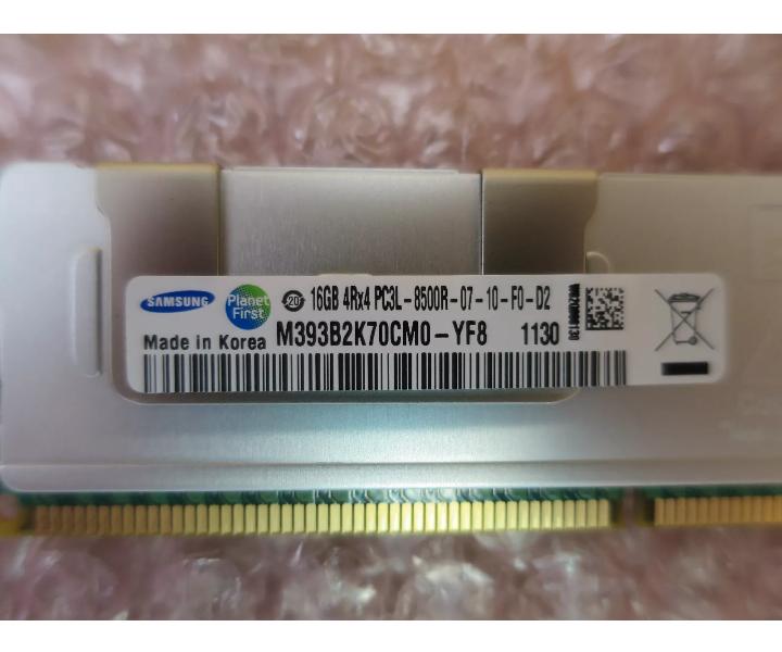 PC3L-8500R DDR3-1066 M393B2K70CM0-YF8 16GB 4Rx4