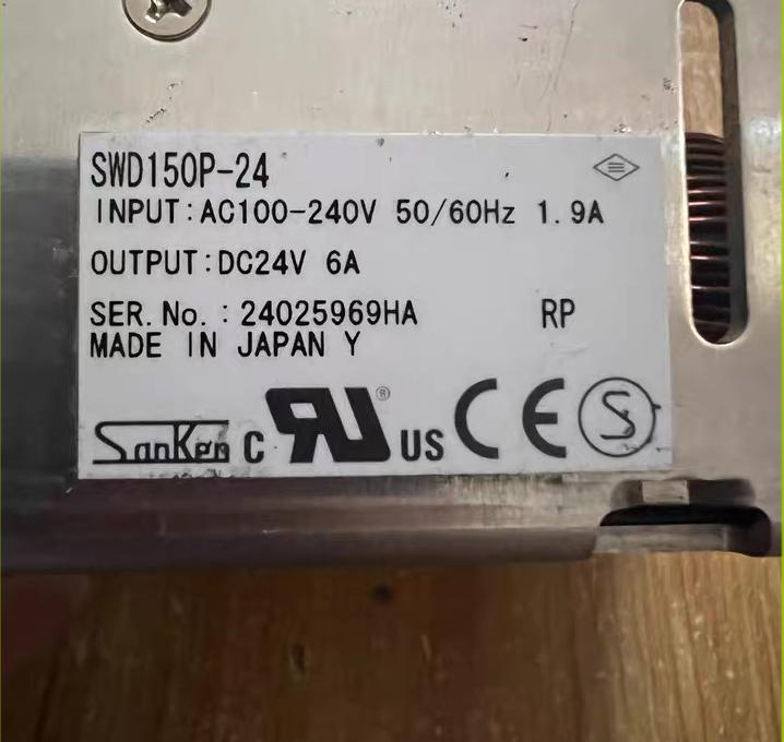 SanKen         swd150p-24INPUT        AC 100-240v   1 9AOUTPUT    DC24v  6A         16