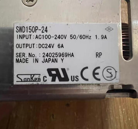 SanKen         swd150p-24INPUT        AC 100-240v   1 9AOUTPUT    DC24v  6A                      16