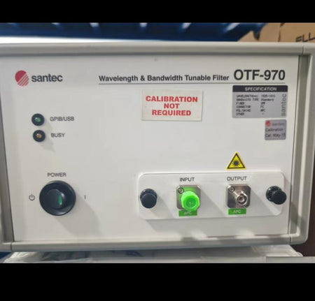 Santec OTF-970 200dB nm 400dB nm C L 1525 1610nm 0 1nm-15 0nm