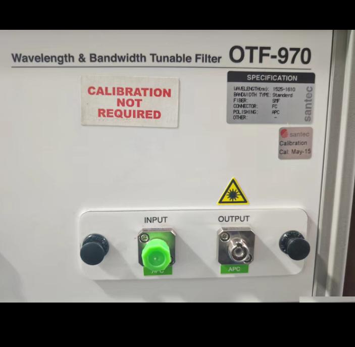 Santec OTF-970 200dB nm 400dB nm C L 1525 1610nm 0 1nm-15 0nm