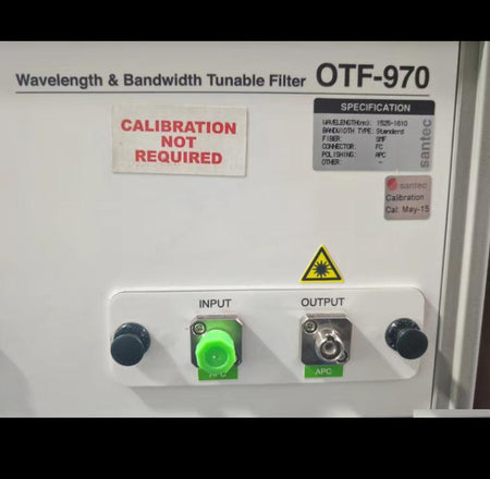 Santec OTF-970 200dB nm 400dB nm C L 1525 1610nm 0 1nm-15 0nm