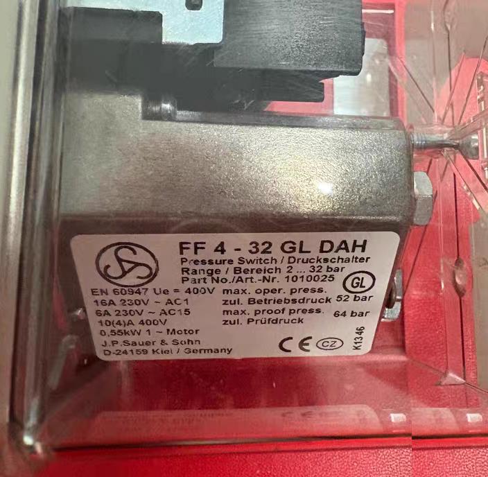 Sauer Compressors FF4-32 GL DAH 2-32bar 230V AC1