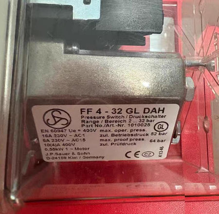 Sauer Compressors FF4-32 GL DAH 2-32bar 230V AC1