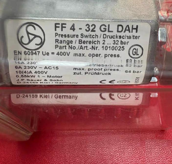 Sauer FF 4-32 GL DAH 1010025 2-32bar 0 55kW IP65