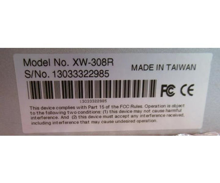 XW-308R Cat5e 100Mbps