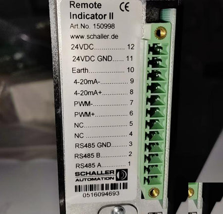 Schaller Automation Remote Indicator II 150998 24VDC RS485 4-20mA PWM