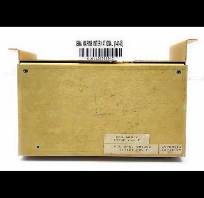 Sea TEL Inc 112459 REV D Pedestal Control Unit