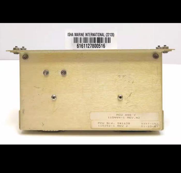 Sea Tel Inc 115252-1 Rev J BLDC Pedestal Control Unit PCU Board S1638