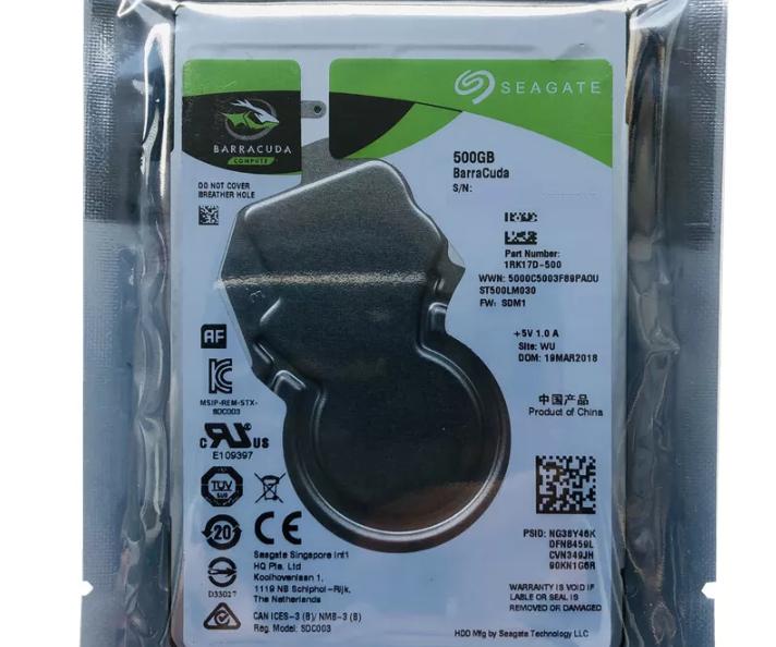 500GB 5400RPM 128MB ST500LM030