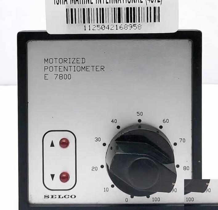 Selco E7800 Motorized Potentiometer