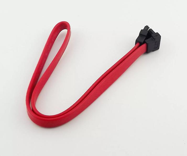 Serial SATA ATA RAID Data HDD Hard Drive Signal Straight Right Angle Cable 1 5FT