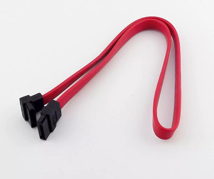 Serial SATA ATA RAID Data HDD Hard Drive Signal Straight Right Angle Cable 1 5FT