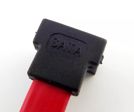 Serial SATA ATA RAID Data HDD Hard Drive Signal Straight Right Angle Cable 1 5FT