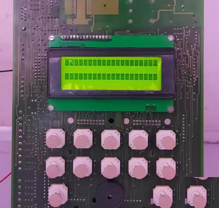 Siemens 2740000 D99 V1 1 W027I Display PCB Module