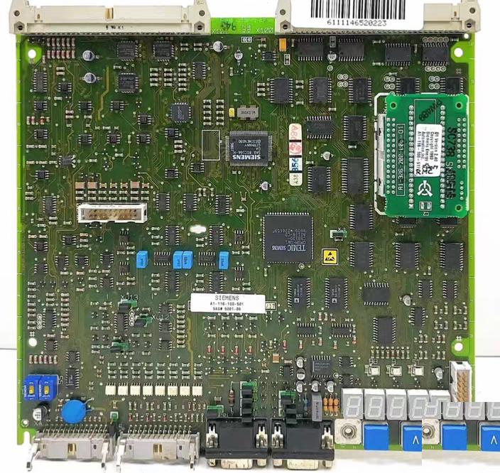 Siemens A1-116-180-501 Control Module Znico 110 Printed Circuit Board
