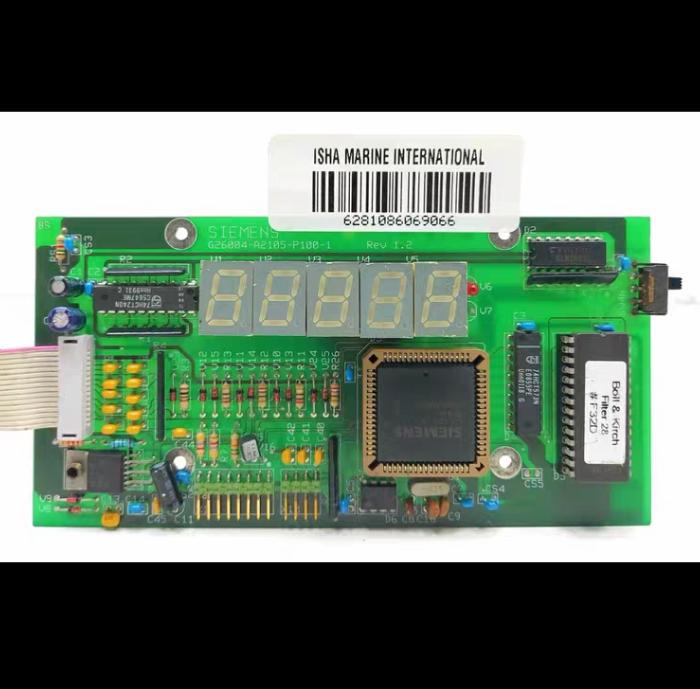 Siemens G26004-A2105-P100-1 Rev 1 2 B K CPU-Platine