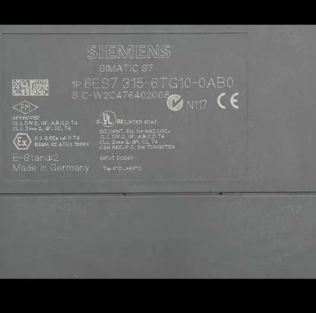 Siemens Simatic S7 -315T-2DP - CPU - 6ES7315-6TG10-0AB0