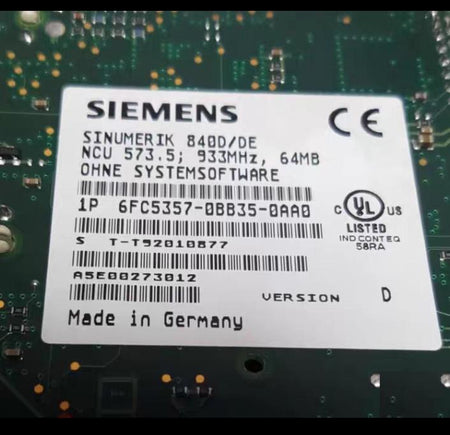 Siemens Sinumerik NCU 573 5 6FC5357-0BB35-0AA0