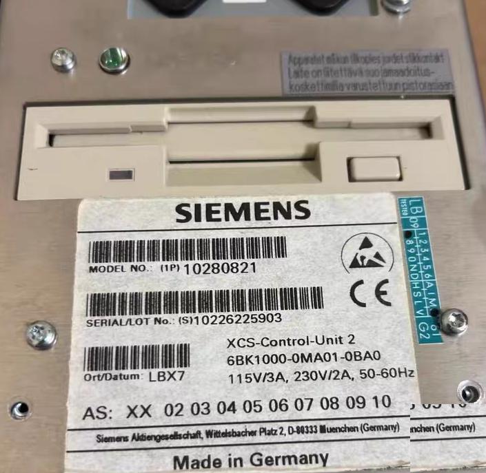 Siemens XCS-Control-Unit 2 6BK1000-0MA01-0BA0