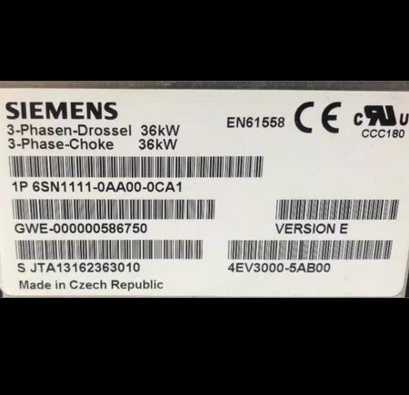 Simodrive 611 HF-Drossel 36kW UL 6SN1111-0AA00-0CA1