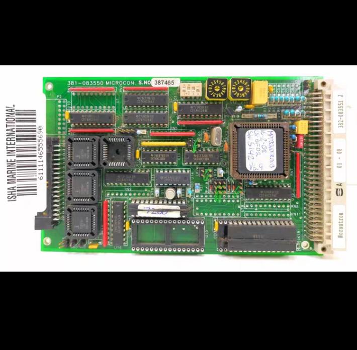 Simrad Microcon 381-083550 PCB Card