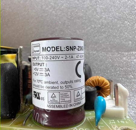 Skynet   SNP-Z063      100-240V    5V3A  12V3A    102 51 30