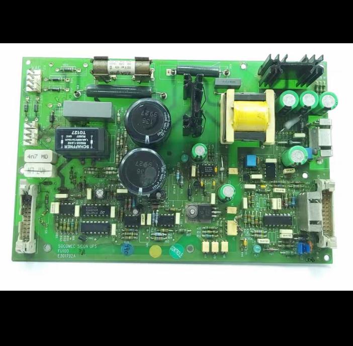 Socomec Sicon FU100 E301792A UPS PLC Circuit Board 8262