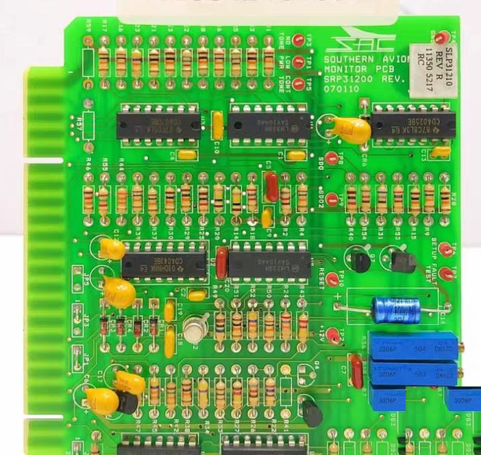 Southern Avionics Monitor PCB Card SRP31200 070110