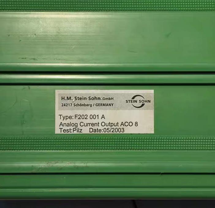 Stein Sohn F202 001 A ACO 8 2003 TRACO