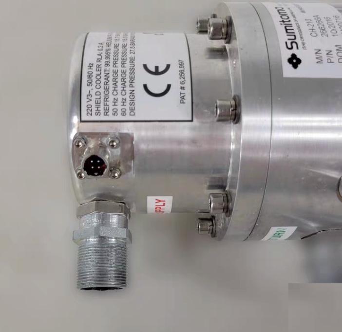 Sumitomo CH-210 266266A Cold Head Superior Cryo Cooler Cryogenic Type SS242-10148 10